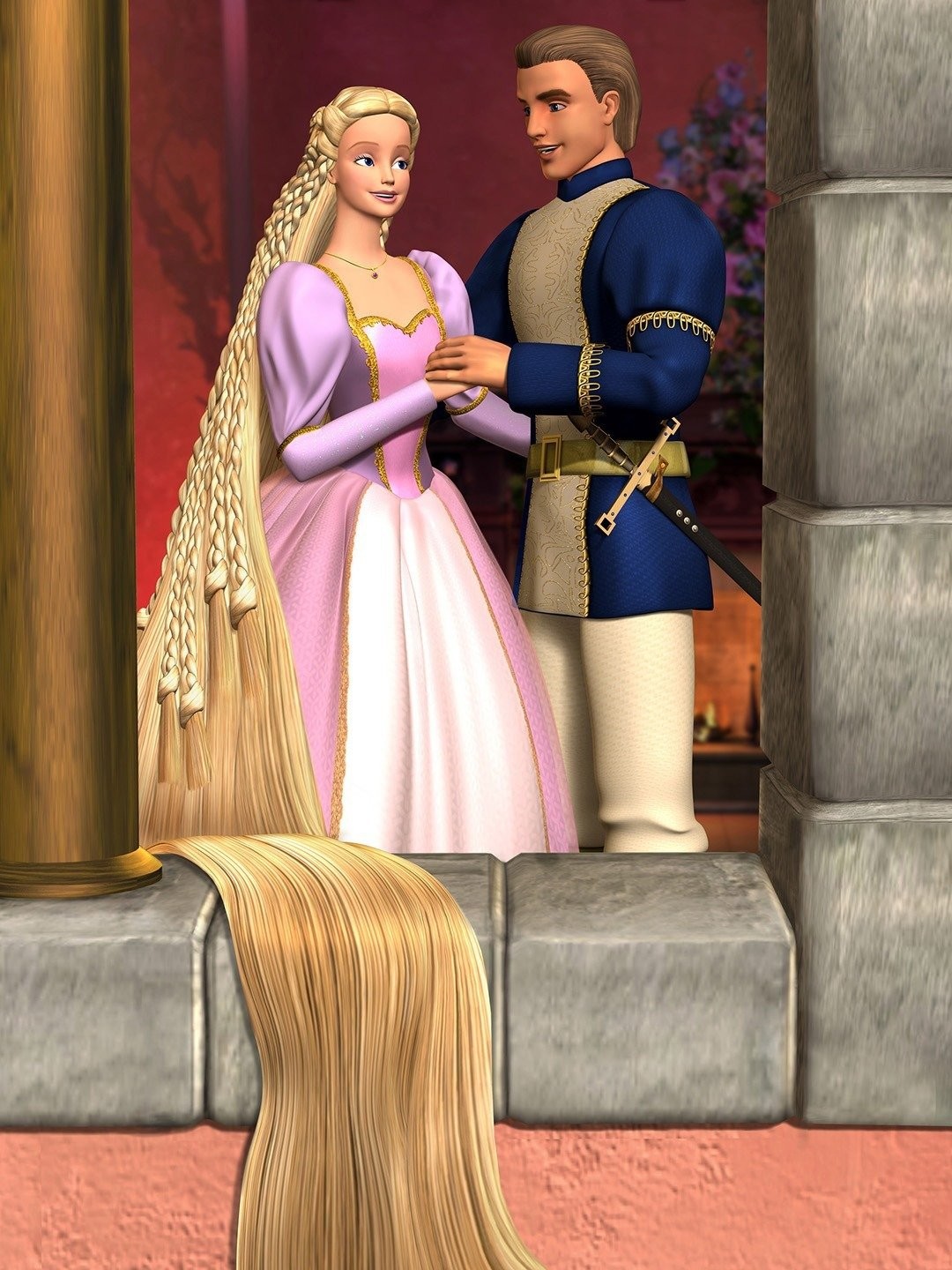 barbie as rapunzel 2002